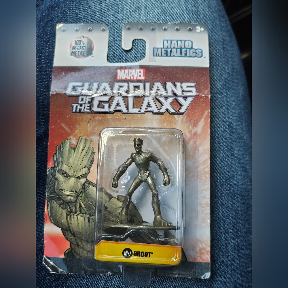 Marvel Guardians of the Galaxy Nano Metalfigs Groot Figure